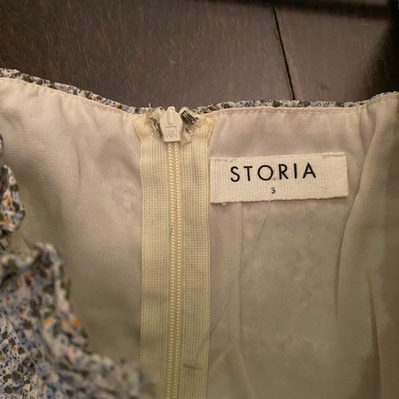 Floral Bardot Mini Dress - Picture 2 of 2